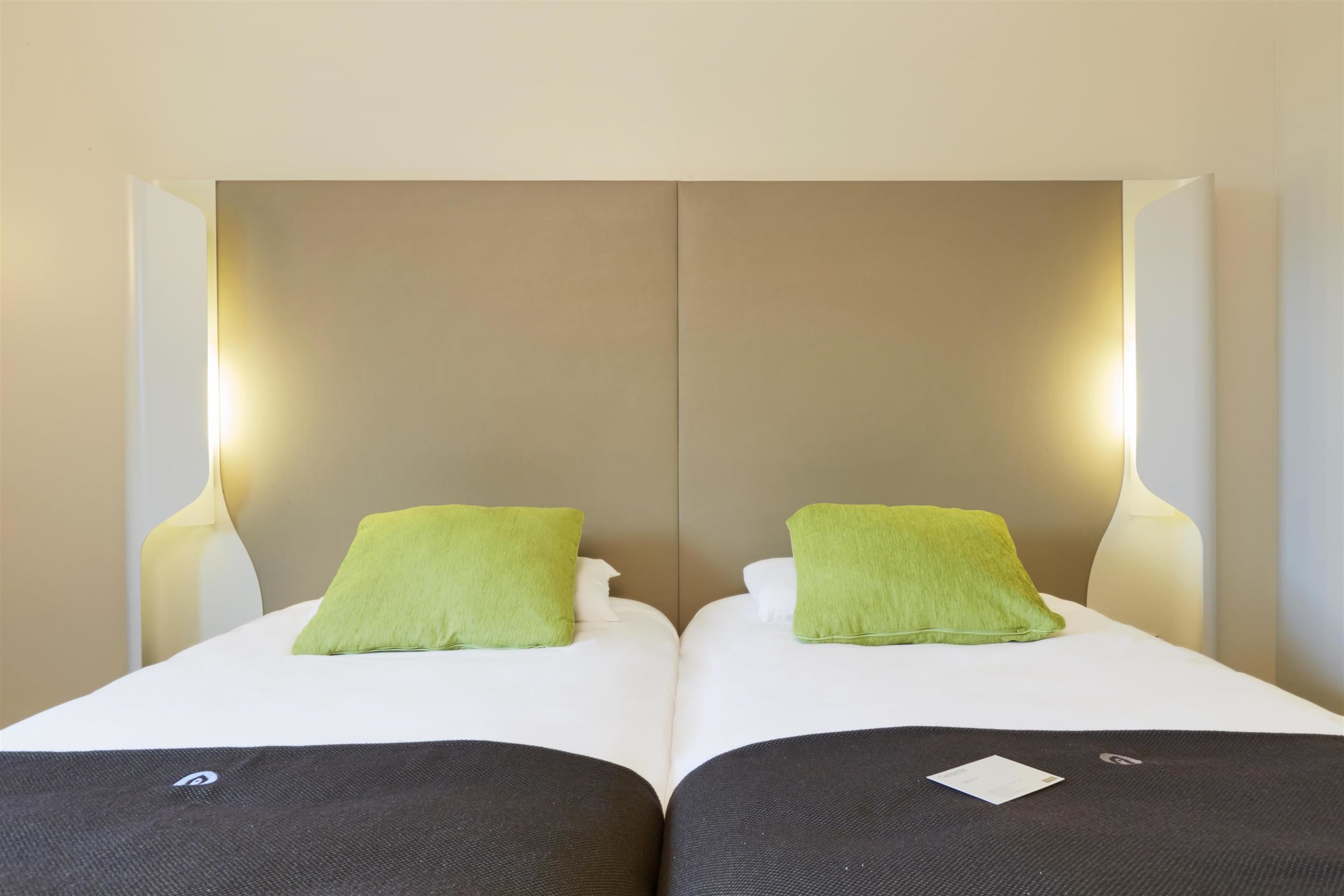 next generation, superior room, 2 single beds | desk, laptop workspace, blackout curtains, soundproofing