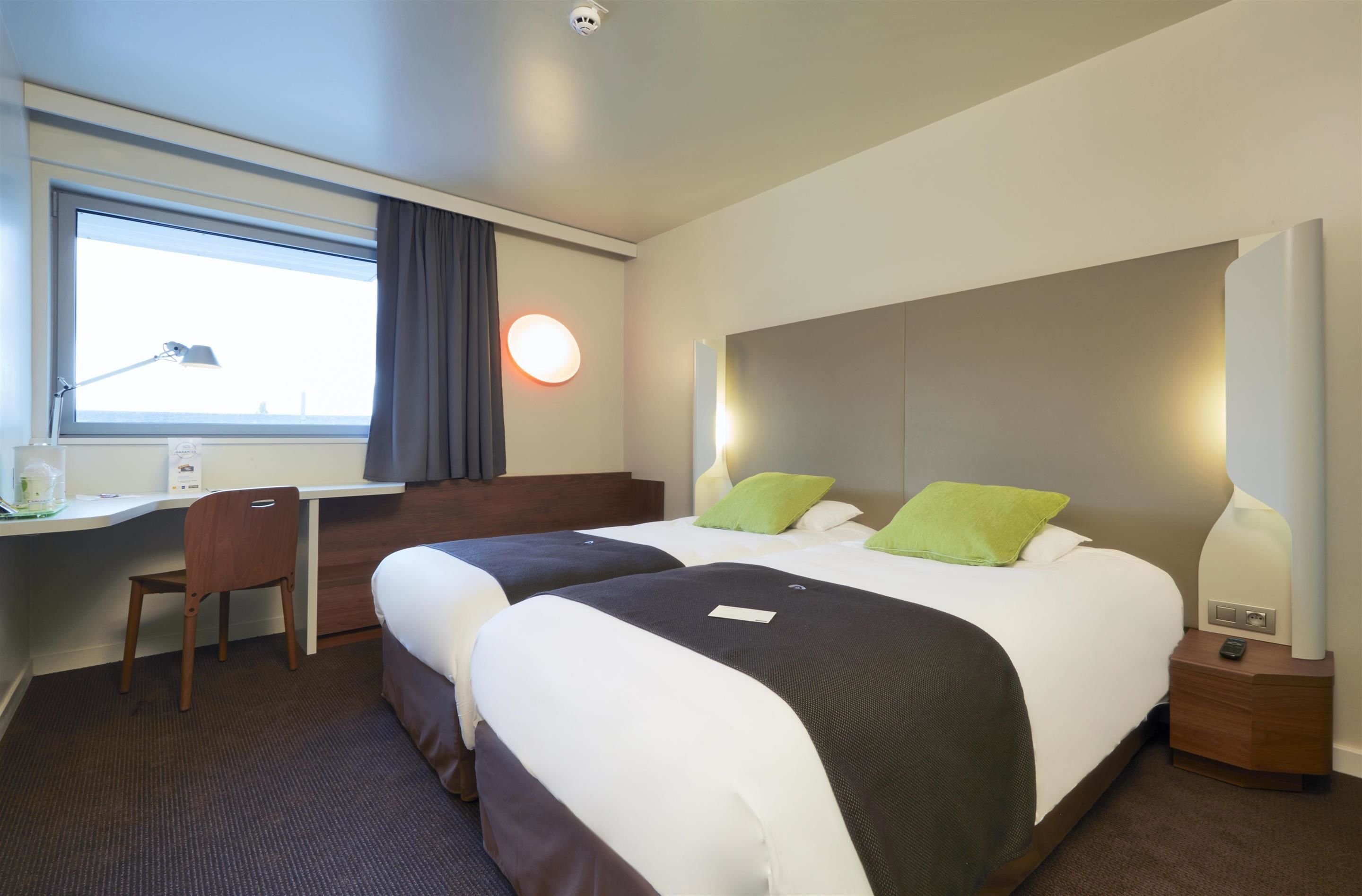 next generation, superior room, 2 single beds | desk, laptop workspace, blackout curtains, soundproofing