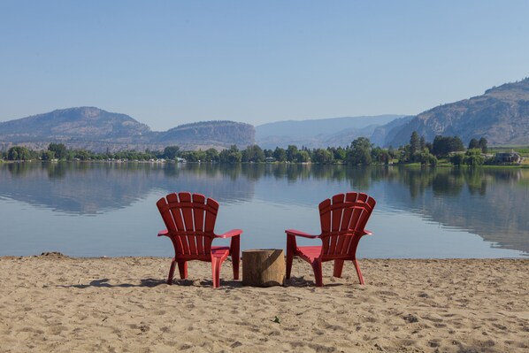 Playa privada en los alrededores, kayak, bote de remos