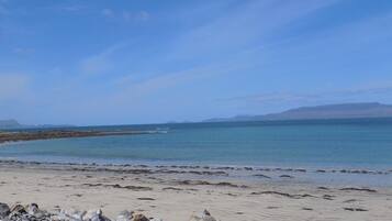 Beach nearby, white sand