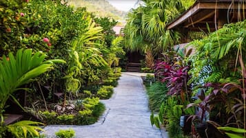 Economy Single Room, 1 Queen Bed, Patio, Garden View | View from room