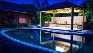 Alberca al aire libre