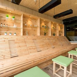 Sauna, body treatments, aromatherapy, hot stone massages, body wraps