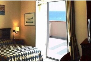 Uitzicht vanuit de kamer