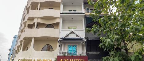 Façade de l’hébergement