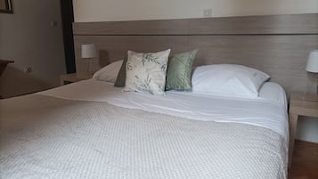 Kamer, 1 twee- of 2 eenpersoonsbedden | Een strijkplank/strijkijzer, gratis wifi, beddengoed