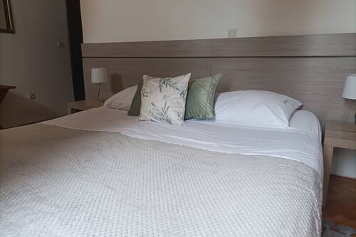 Camera con letto matrimoniale o 2 letti singoli | Ferro/asse da stiro, Wi-Fi gratuito, lenzuola