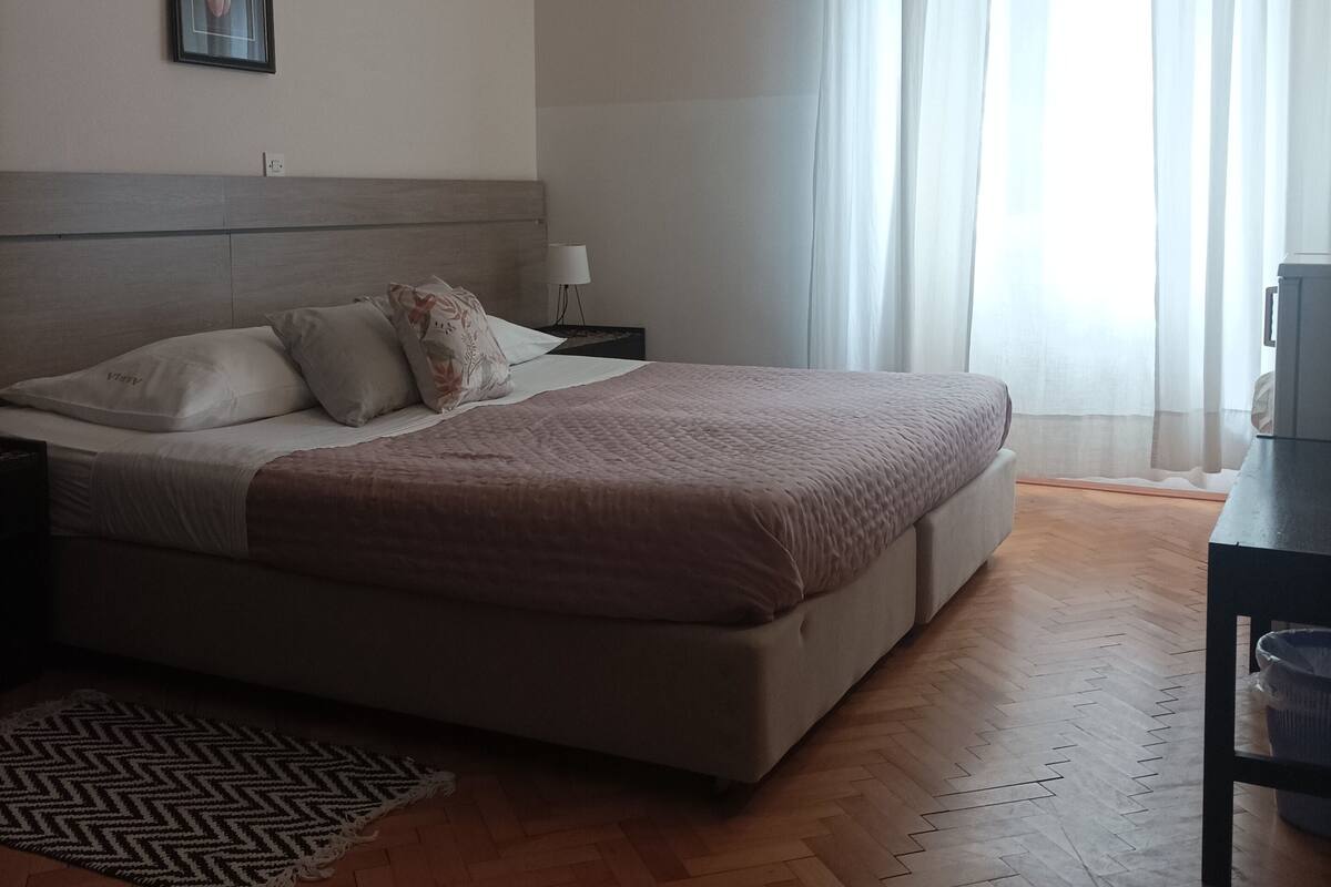 Quadruple Room, 2 Bedrooms | Iron/ironing board (on request), WiFi (free), bed sheets