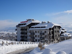 Majoituspaikan julkisivu