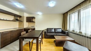 Apartment, 1 Bedroom | Private kitchen | Fridge, coffee/tea maker - All Seasons Club (Bansko)