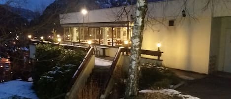 Front of property - evening/night