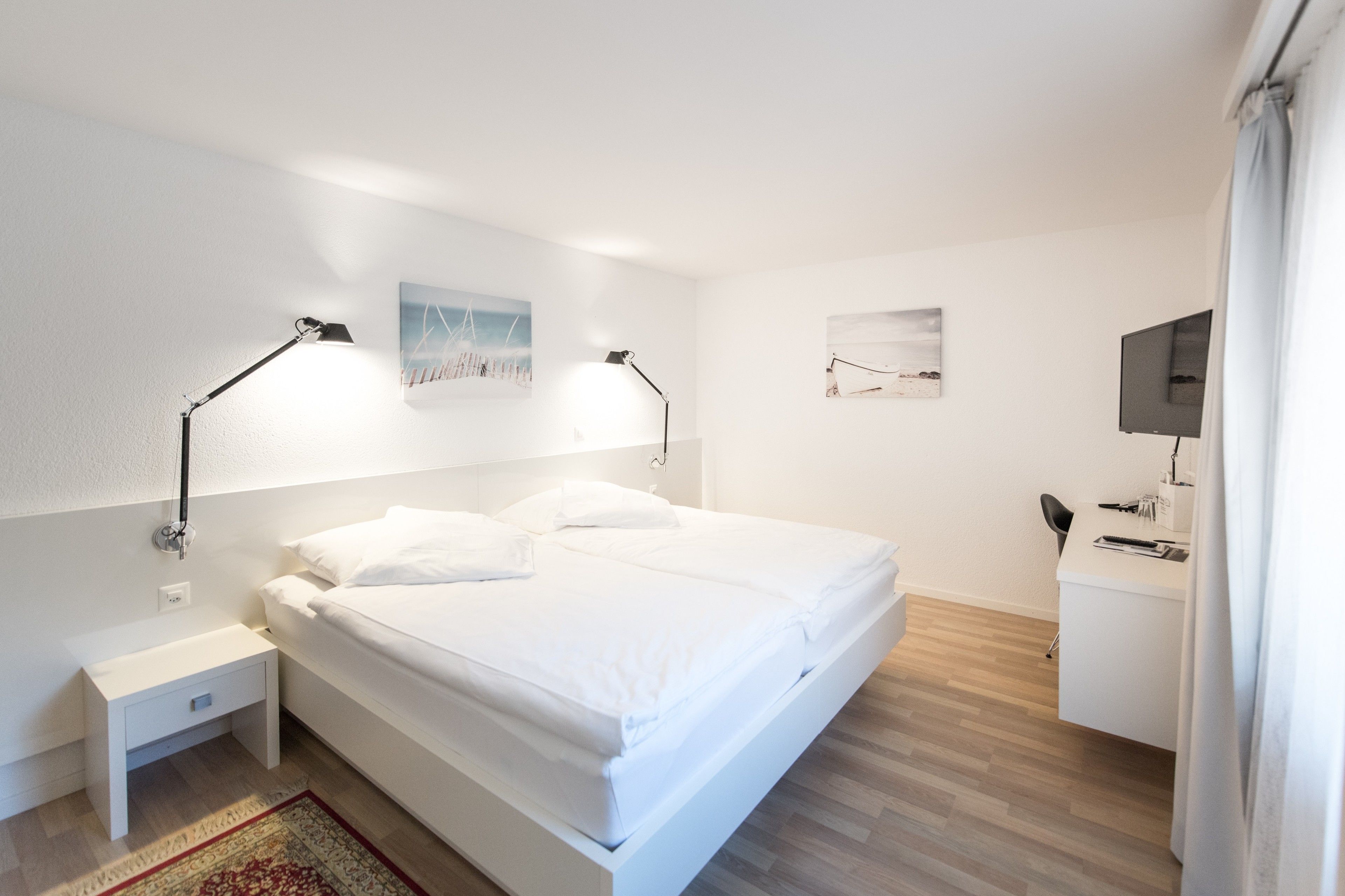 comfort double room | in-room safe, desk, blackout curtains, free wifi