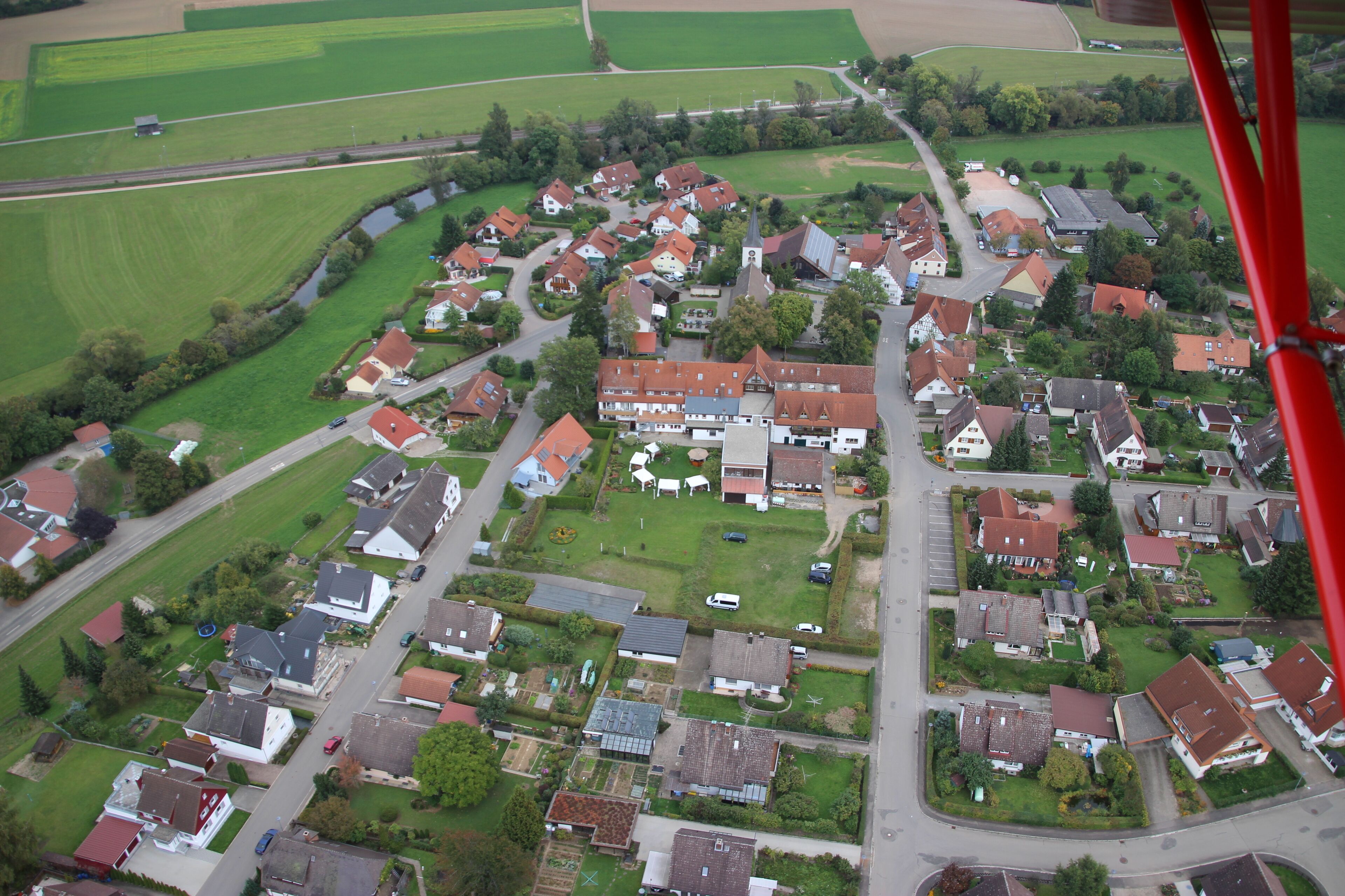 aerial view