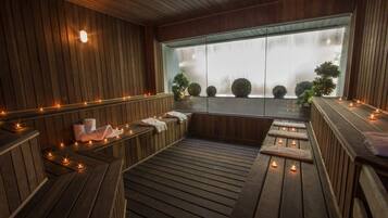 Tratamentos corporais, tratamentos faciais, salas de massagem/tratamento