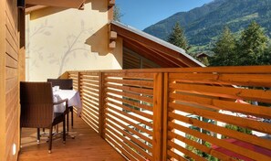 Apartment, 1 Bedroom, Balcony (Gampen) | Balcony - Residence Sägemühle (Prato allo Stelvio)
