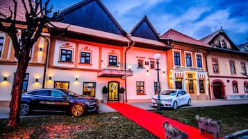 Fassade der Unterkunft