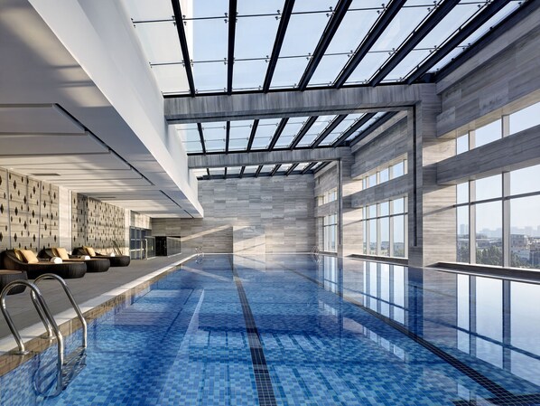 Indoor pool - Langham Place Xiamen (Xiamen)