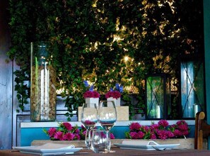Outdoor dining - Hotel El Rustego (Rubano)
