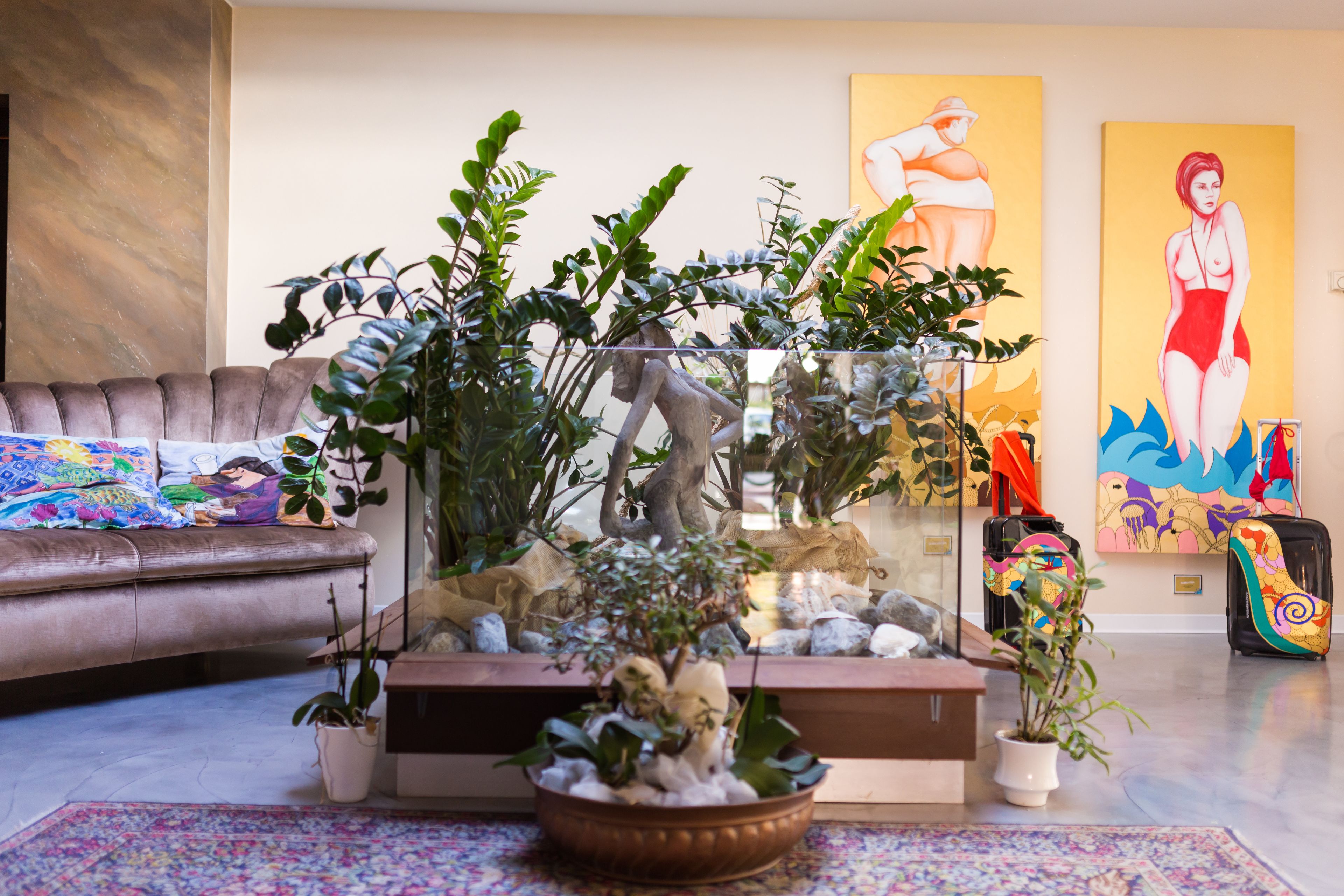 Sitzecke in der Lobby