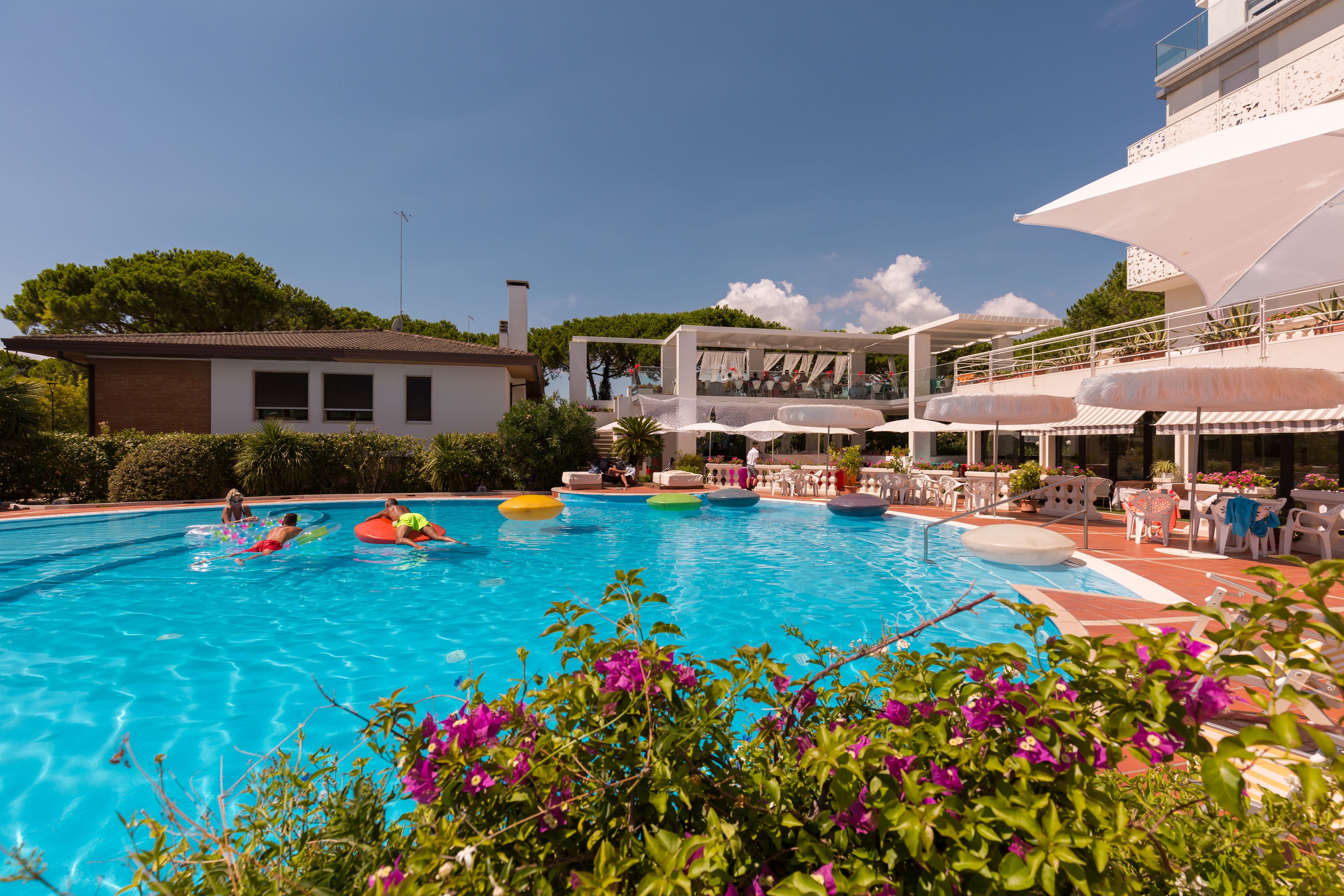 Seasonal outdoor pool