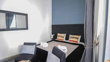 1 bedroom, premium bedding, in-room safe, individually decorated