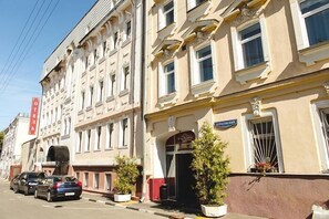 Majoituspaikan julkisivu