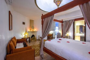 Suite Romantica, 1 letto matrimoniale | Biancheria da letto di alta qualità