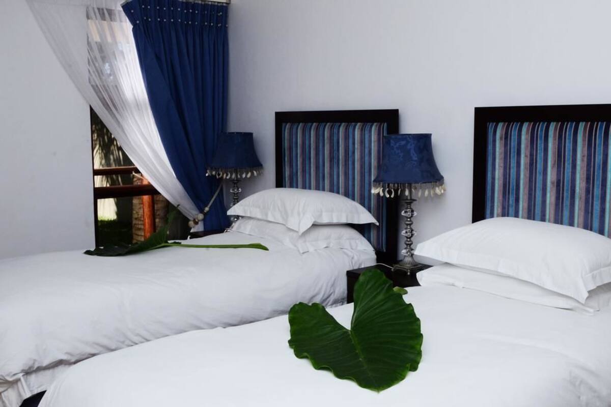 Twin Room (Pool View room) | In-room safe, desk, blackout drapes, soundproofing