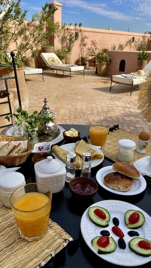 Kontinental frokost er inkludert hver dag
