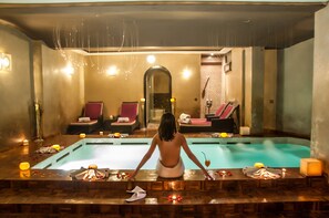 Couples treatment rooms, steam room, body treatments, beach massages - Palais Ommeyad Suites & Spa (Fes)