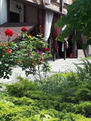 Fachada de la propiedad