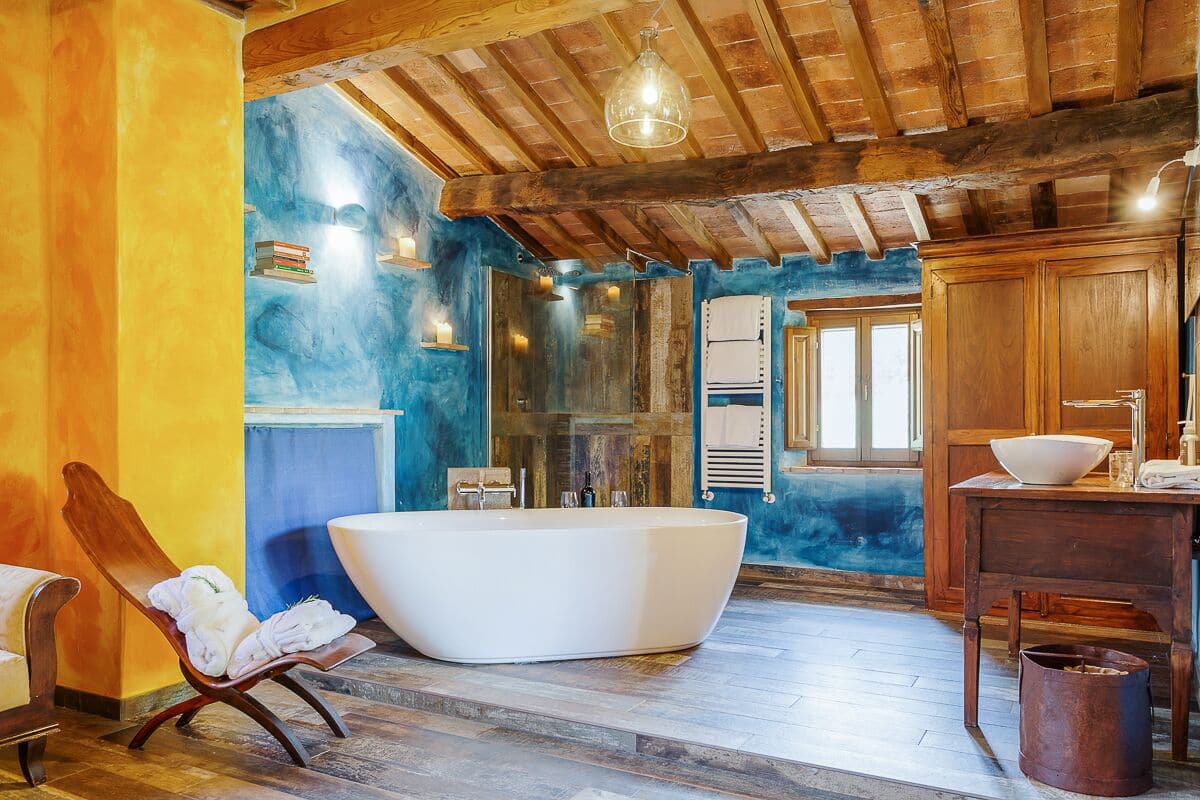 Suite Supérieure (Piccioni) | Baignoire relaxante profonde