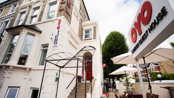 Voorkant van accommodatie