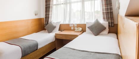 Standard Twin Room | In-room safe, iron/ironing board, free WiFi, bed sheets