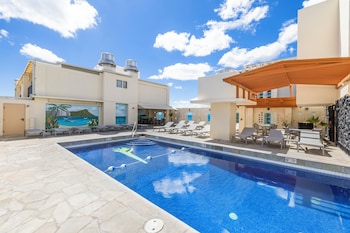 Rooftop terrace at The Imperial Hawaii Resort