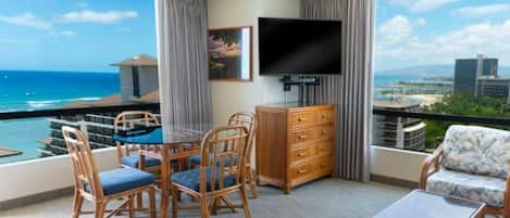 In-room safe, individually furnished, blackout curtains