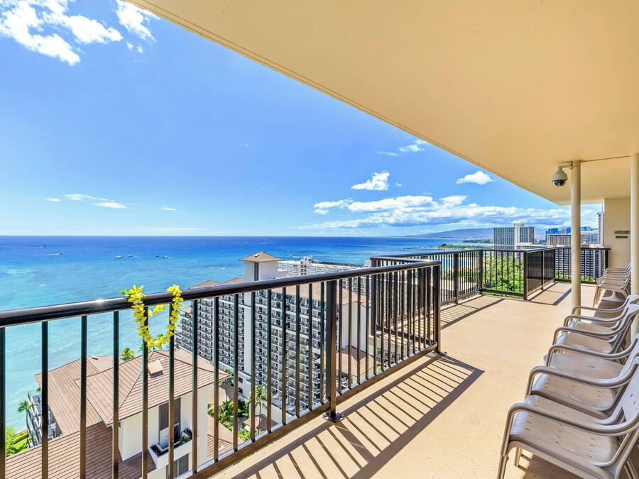 Uitzicht vanuit accommodatie