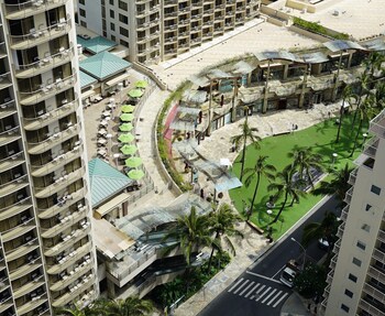 View from property looking out at The Imperial Hawaii Resort