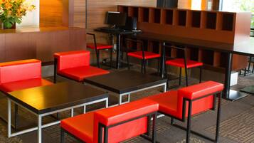 Sala de estar en el lobby