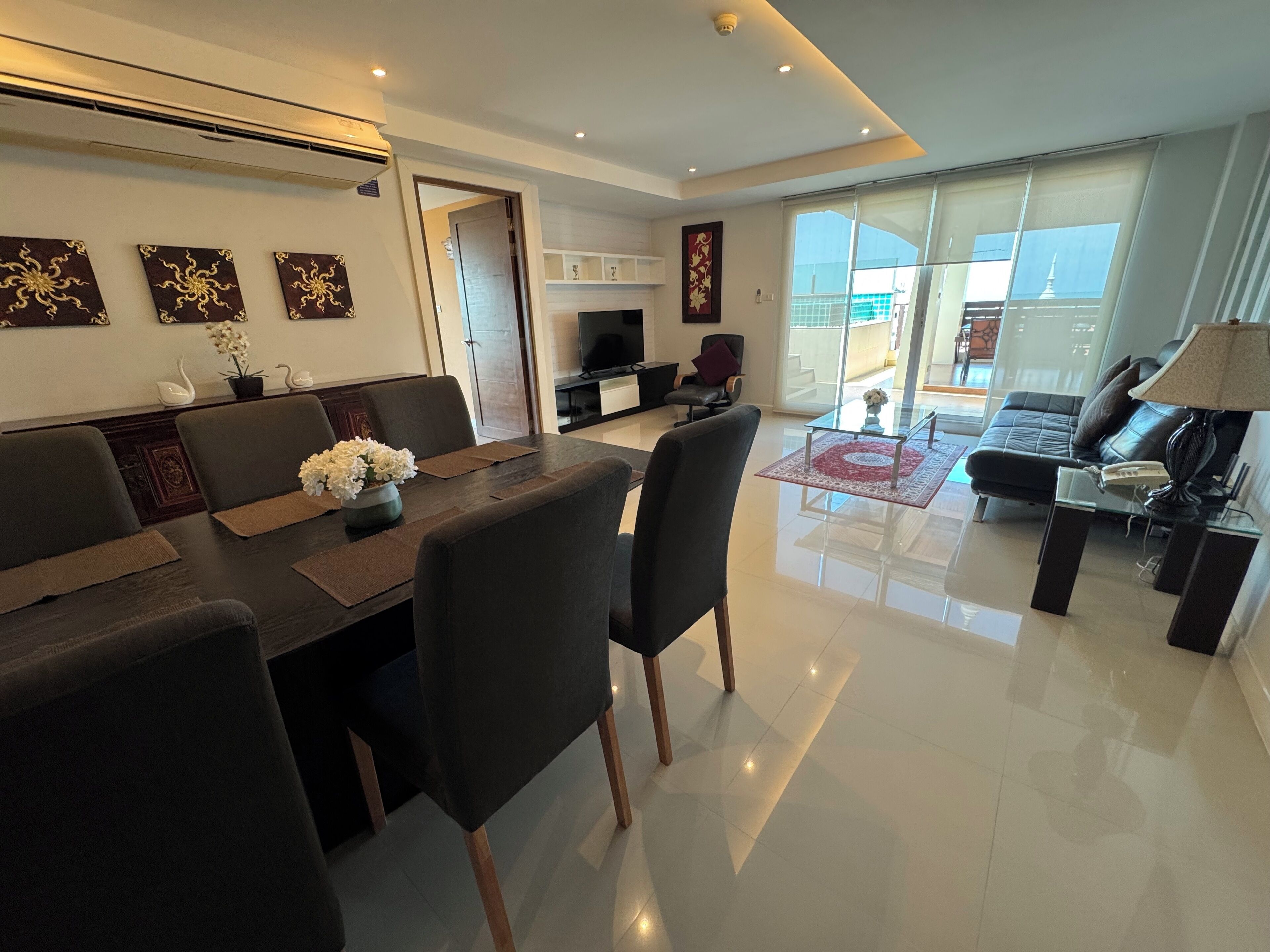 Penthouse Deluxe (3 Bedroom Penthouse with Private Pool) | Két bảo mật tại phòng, giường gấp/giường phụ (phụ phí) 