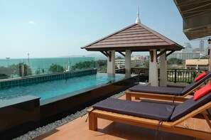 Deluxe Penthouse (3 Bedroom Penthouse with Private Pool) | View from room - Jomtien Beach Penthouses (Pattaya)