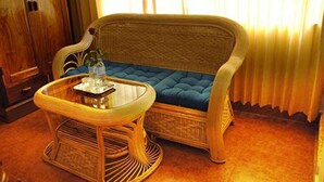 Sitteområde i lobbyen