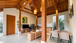 Villa, 2 Bedrooms, Garden View | Living area - Svarna Suite Seminyak (Legian)
