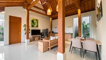 Vila | Área de estar | TV LED