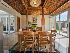 Villa | Living area | LED TV - Svarna Suite Seminyak (Legian)