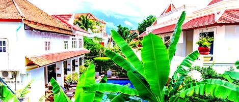 Fassade der Unterkunft