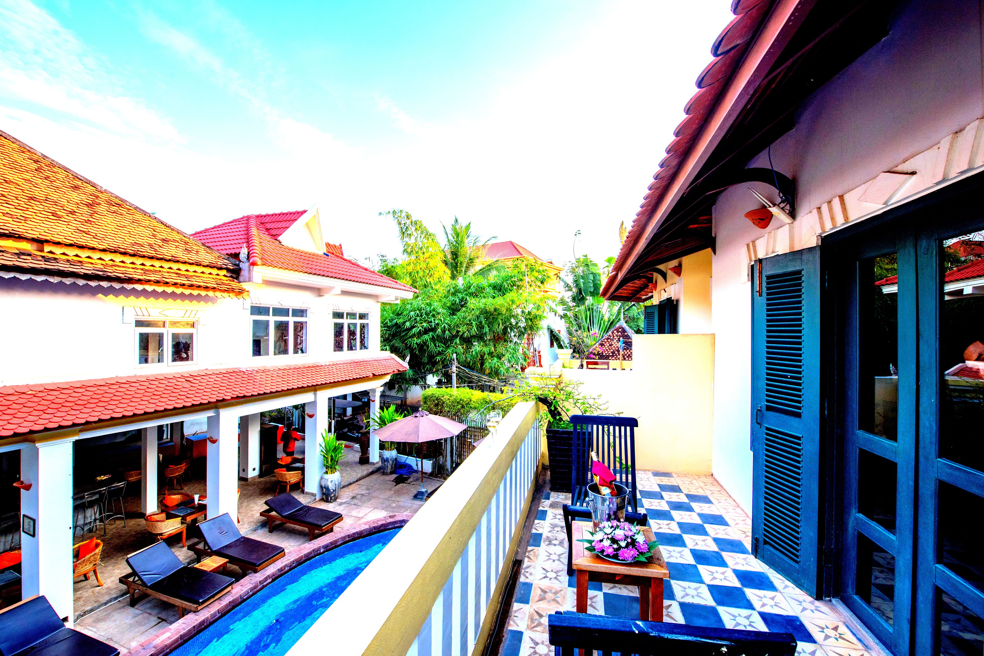 Pemandangan dari properti