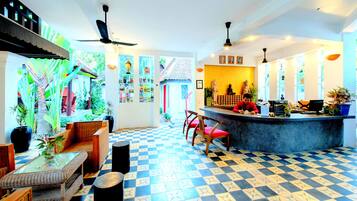 Sala de estar en el lobby