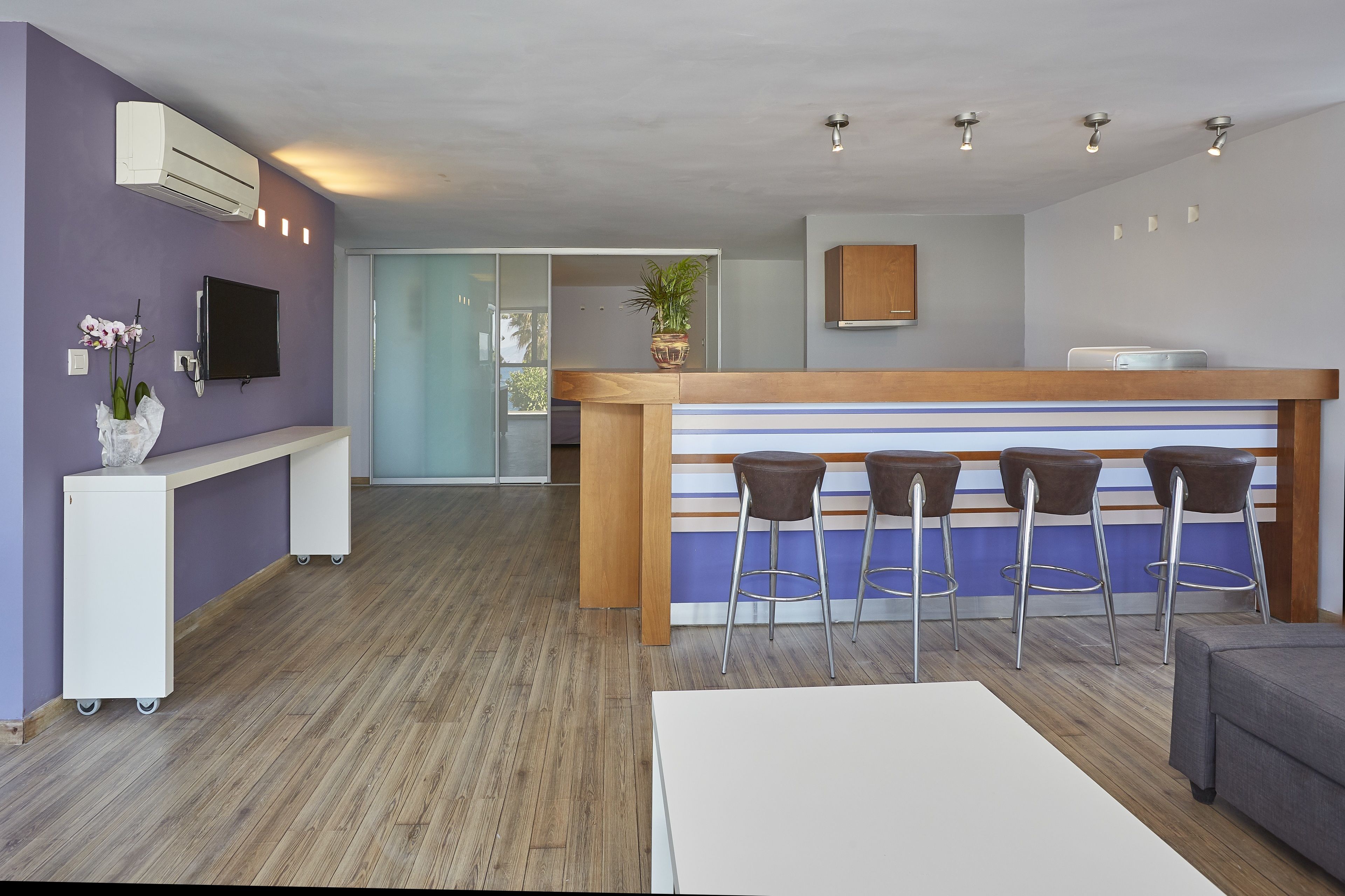 executive suite | living area | 16-inch tv with satellite channels