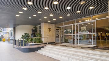 Blick von der Unterkunft